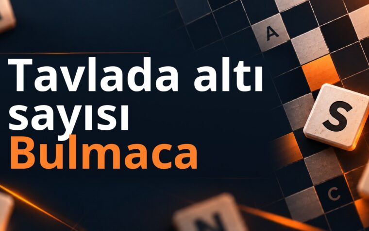 Tavlada altı sayısı Bulmaca