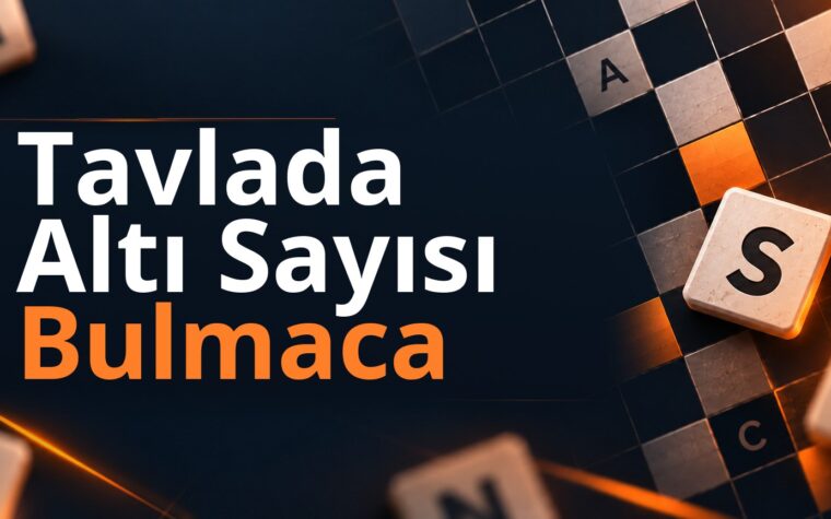 Tavlada Altı Sayısı Bulmaca