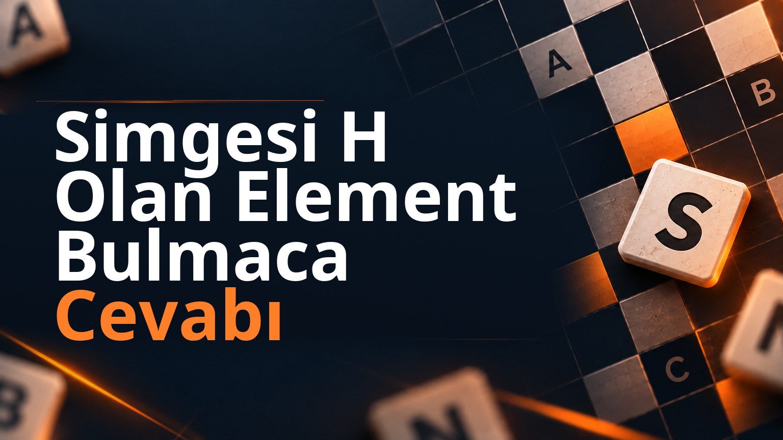 Simgesi H Olan Element Bulmaca Cevabı 1 Simgesi H Olan Element Bulmaca Cevabı