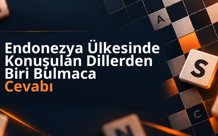 Endonezya Ülkesinde Konuşulan Dillerden Biri Bulmaca Cevabı