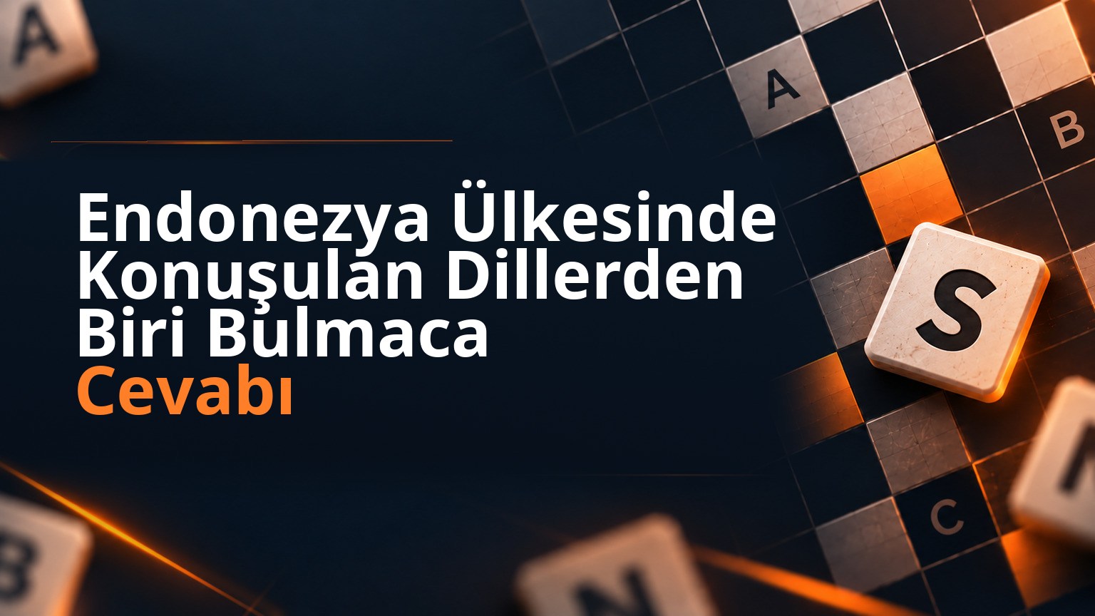 Endonezya Ülkesinde Konuşulan Dillerden Biri Bulmaca Cevabı
