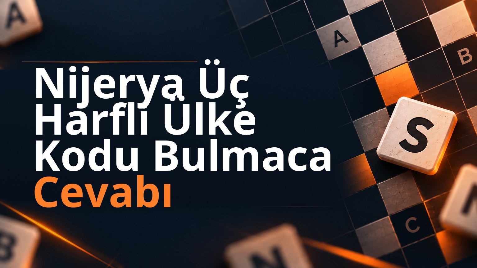 Nijerya Üç Harfli Ülke Kodu Bulmaca Cevabı