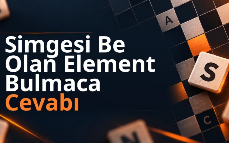 Simgesi Be Olan Element Bulmaca Cevabı