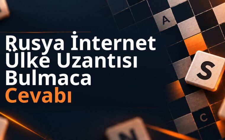 Rusya İnternet Ülke Uzantısı Bulmaca Cevabı