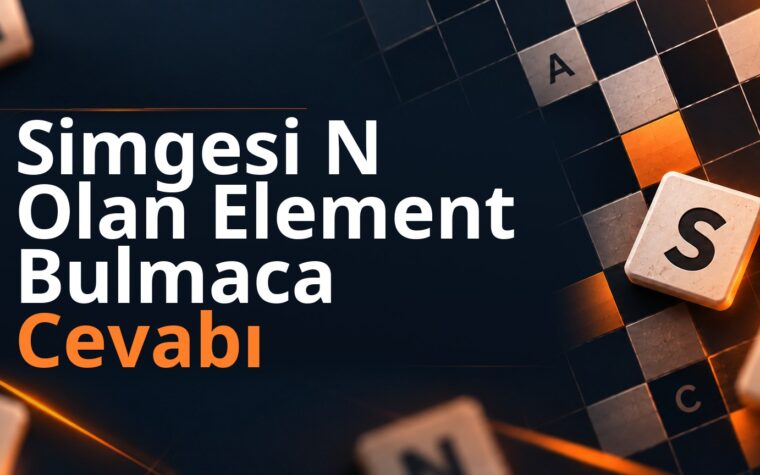 Simgesi N Olan Element Bulmaca Cevabı