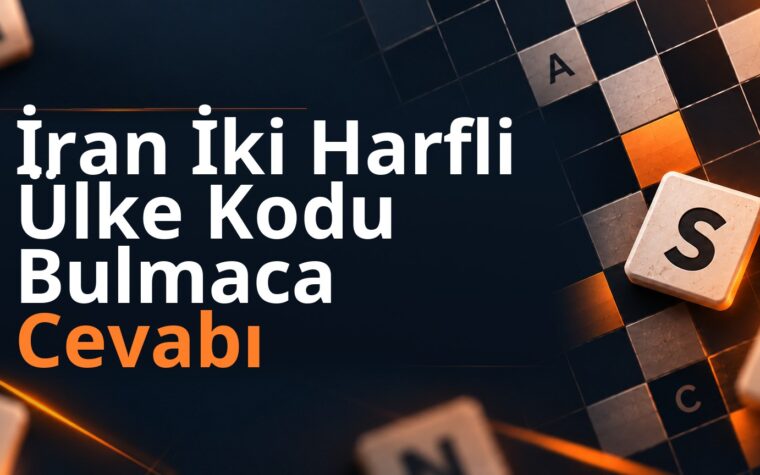 İran İki Harfli Ülke Kodu Bulmaca Cevabı