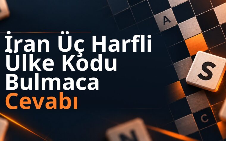 İran Üç Harfli Ülke Kodu Bulmaca Cevabı