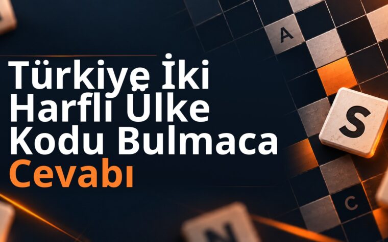 Türkiye İki Harfli Ülke Kodu Bulmaca Cevabı