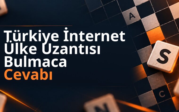 Türkiye İnternet Ülke Uzantısı Bulmaca Cevabı