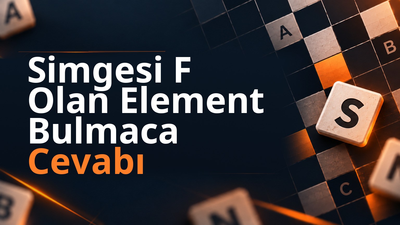 Simgesi F Olan Element Bulmaca Cevabı 1 Simgesi F Olan Element Bulmaca Cevabı